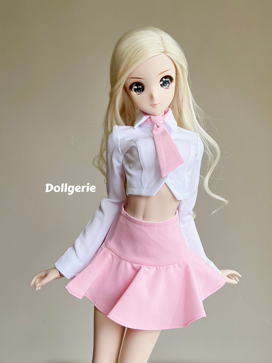 2021 Pink School Girl Uniform for SmartDoll or DD