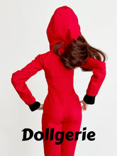 Money Heist Inspired Red Jumpsuit for SmartDoll