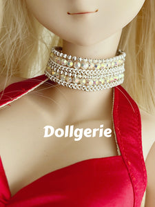 Crystal-Embellished Choker Necklace (from Dollsories)