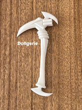 1/3 Cyber AXE (3D Printed in White Resin)