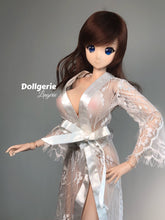 Silver white lace long robe for Smartdoll /DD3 / DDdy/ AP/  SD13