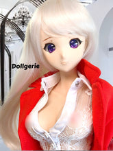 Bright red trenchcoat designed for SmartDoll